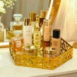 Hexagonal Cosmetics & Serving Mirror Tray - Image 6