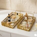 Set of 2  Luxury Decorative Trays