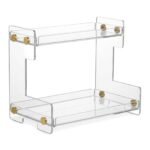 Acrylic 2 Layers Cosmetics Oranizers Stand - Image 6
