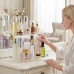 Acrylic 2 Layers Cosmetics Oranizers Stand - Image 8