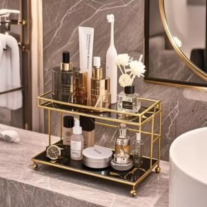 Aiza's Bathroom 2 Tiers Organizer Stand