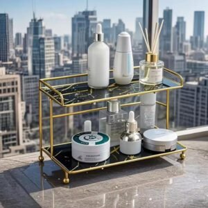 Aiza's Bathroom 2 Tiers Organizer Stand