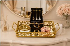 Aiza's Decorative Tray Rectangular Shape