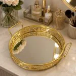 Cosmetics & Serving Round Tray - Image 6