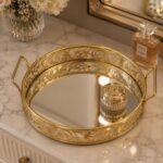 Cosmetics & Serving Round Tray - Image 3