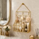 Bathroom Wall Hanging Storage Rack.