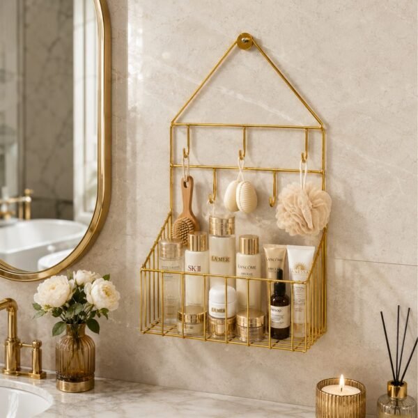 Bathroom Wall Hanging Storage Rack.